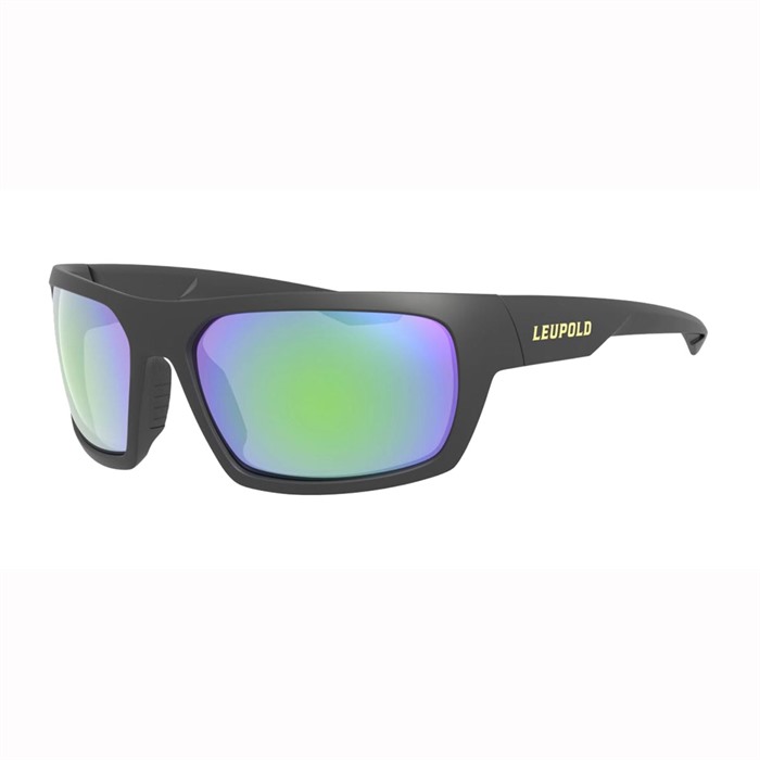 MATTE BLACK EMERALD MIRROR PACKOUT SHOOTING GLASSES