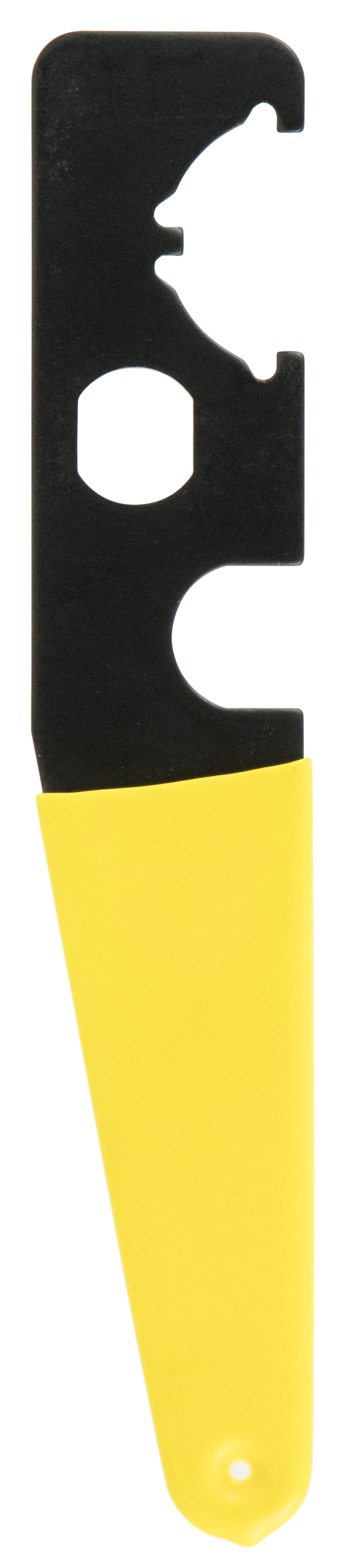 TacFire TL006 Armorer's Stock Wrench Black/Yellow Steel Rifle AR-15 Rubber Handle