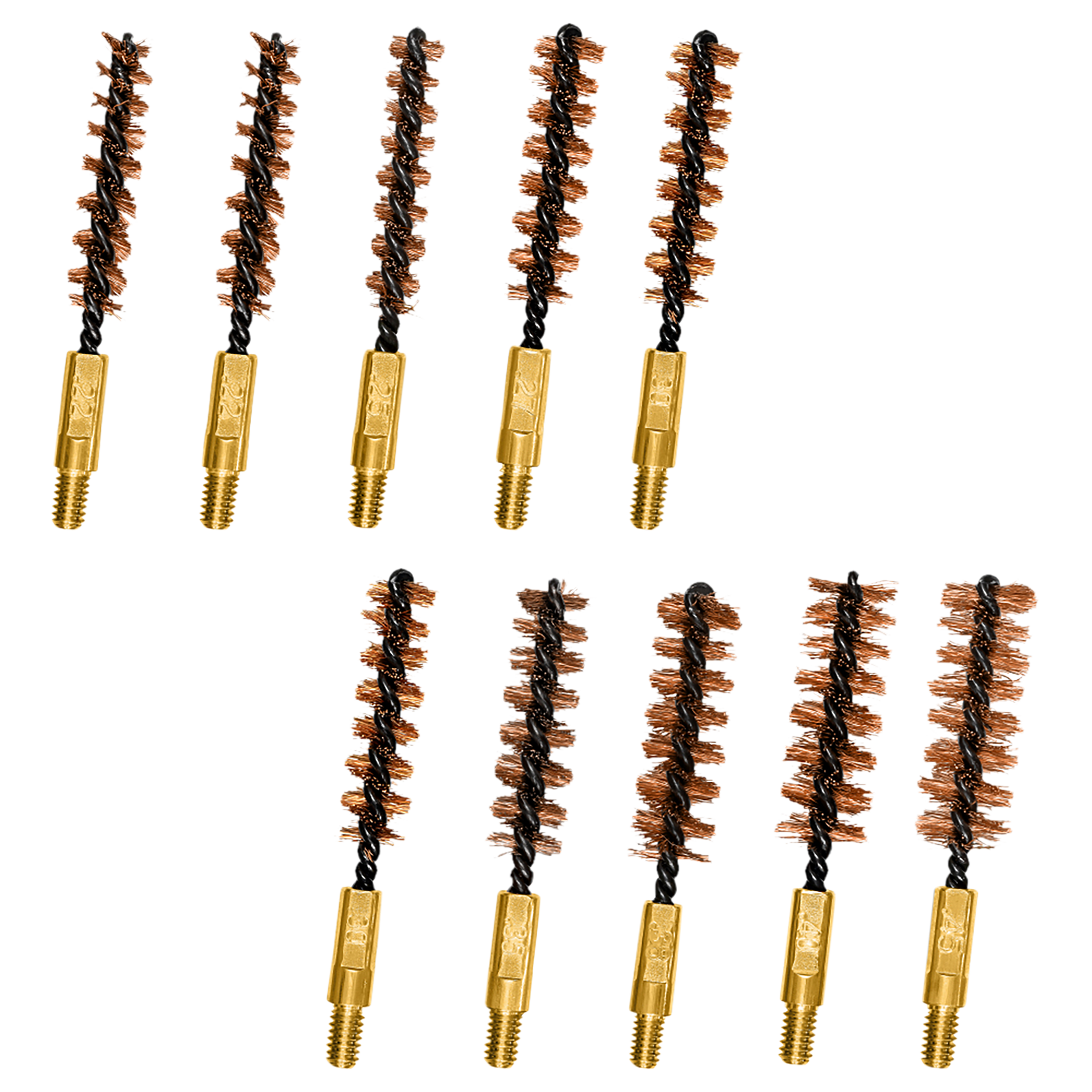 Otis FG375BP Tactical Bronze Brush 10 Pack