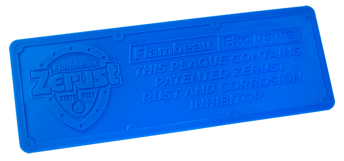 Flambeau 6649ZR Zerust Plaque Protects Against Corrosion/Rust