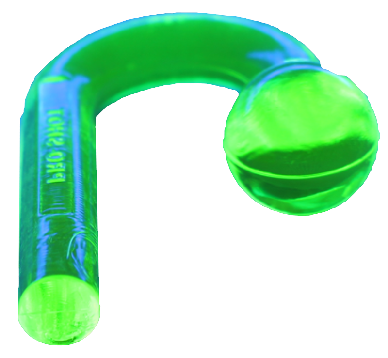 Pro-Shot XLBLGREEN UV Bore Light  .30 Cal Rifle/Shotgun Fiber Optic Illuminator Neon Green