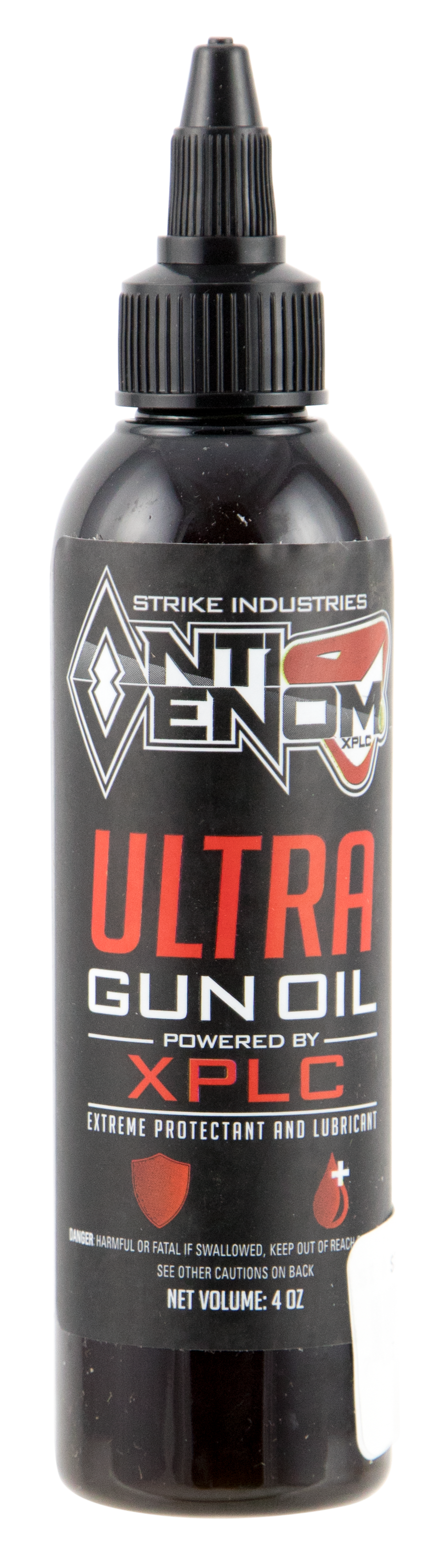 Strike Industries VMULTRA Anti Venom Ultra Gun Oil 4 oz Squeeze Bottle