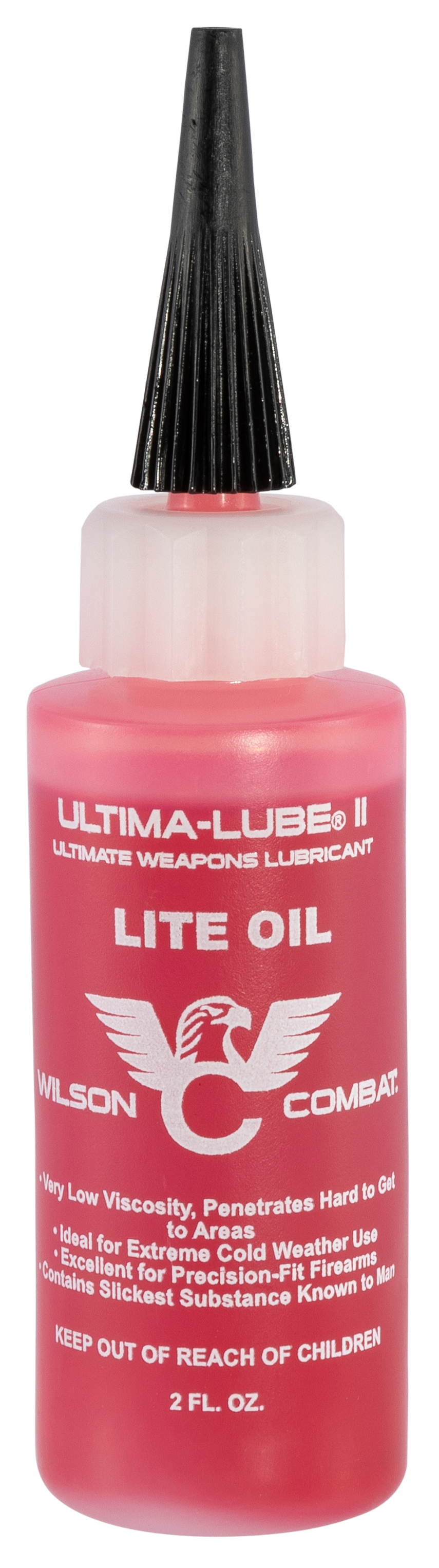 Wilson Combat Ultima-Lube II Lite Oil 2 oz Squeeze Bottle Against Wear