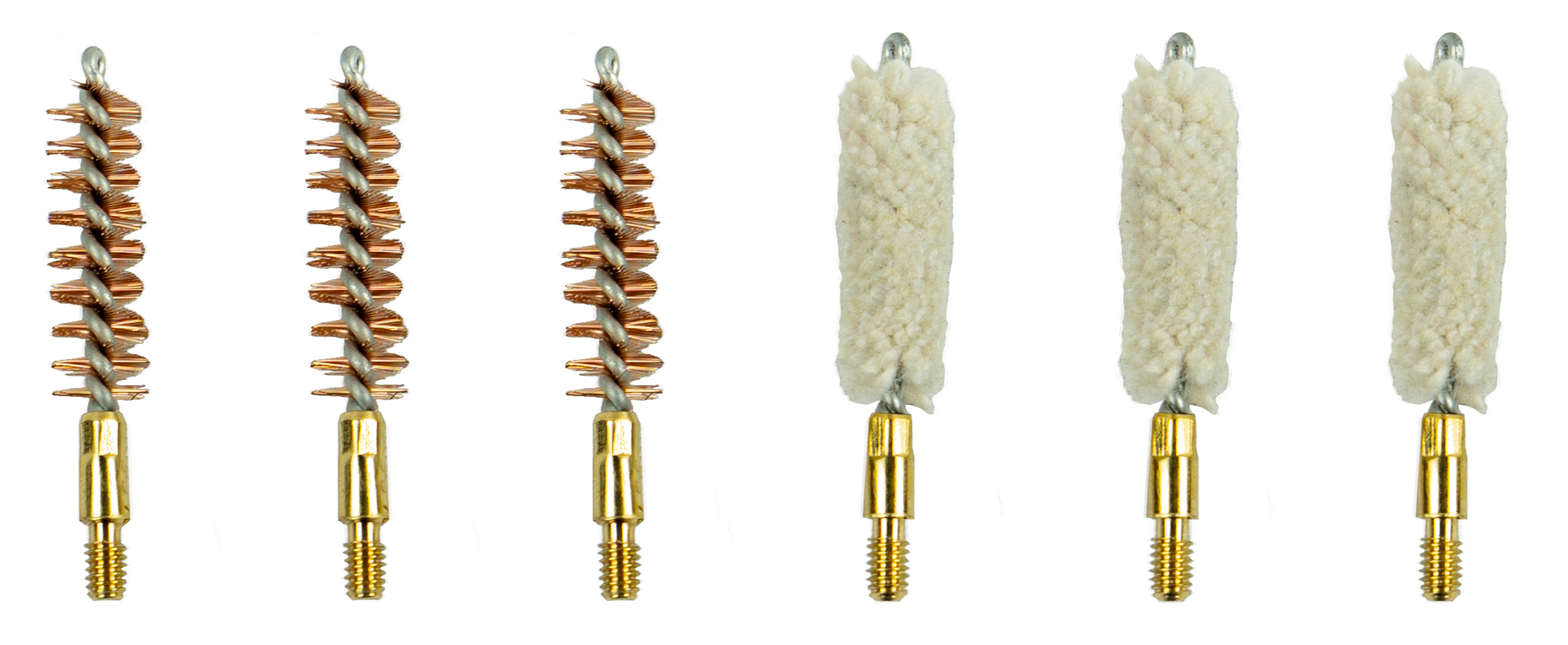 KleenBore 9-SET Handgun Brush & Mop Set .38/ .357/ 9mm #8-32 Thread