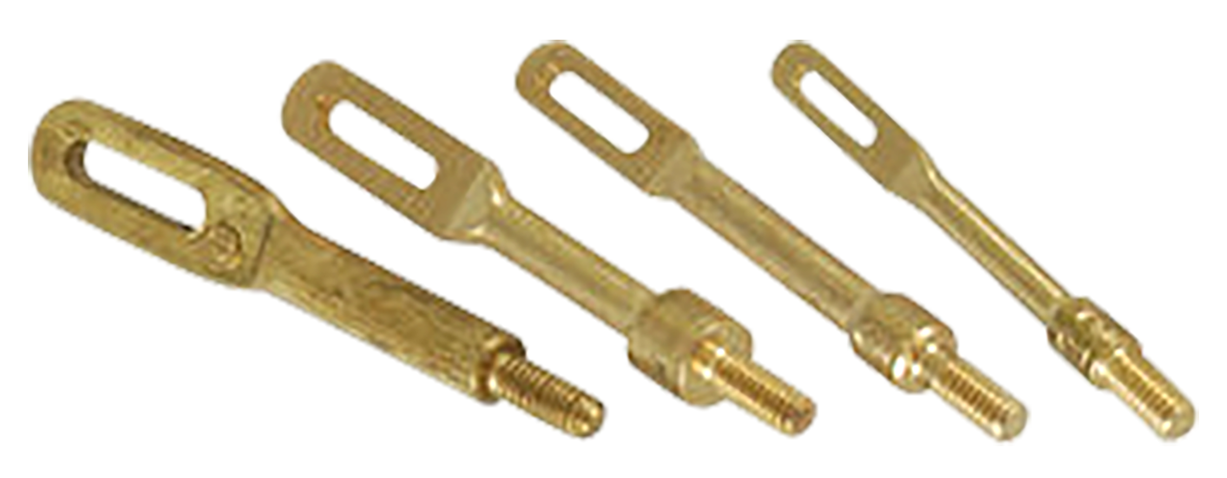 Tipton 554428 Slotted Tips  Multi-Caliber Rifle/Pistol Firearm Multi-Size Thread Brass 4 Tips