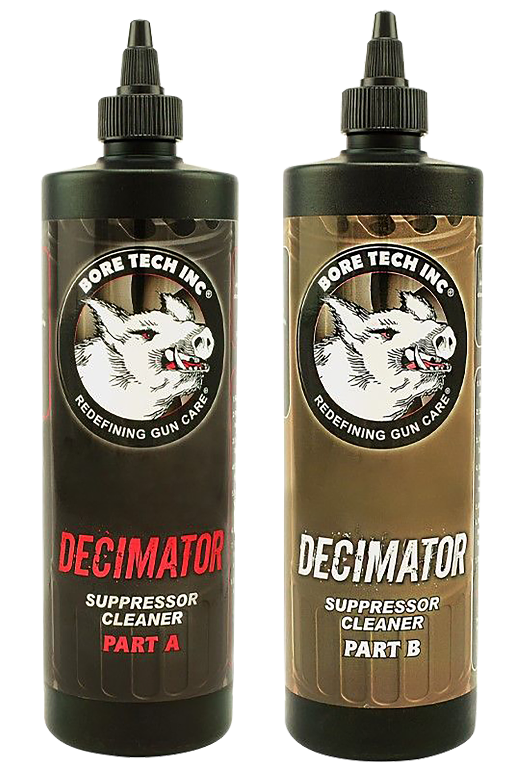Bore Tech BTCQ30816AB Decimator Suppressor Cleaner A & B 16oz