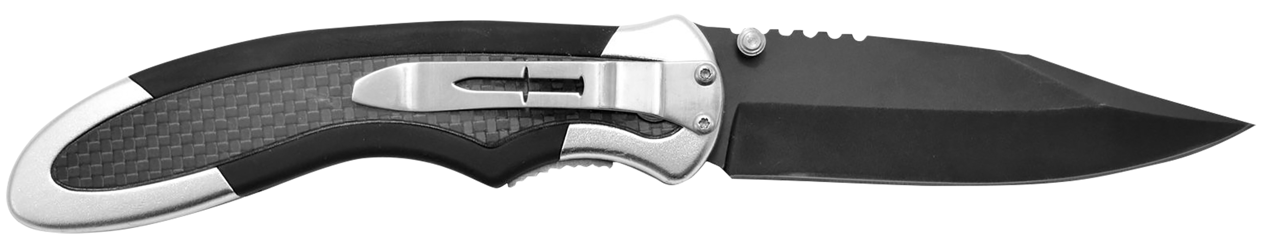 Camillus 19079 Chameleon  3.50" Folding Drop Point Plain Black Carbonitride Titanium AUS-8A SS Blade, Carbon Fiber/Aluminum Handle