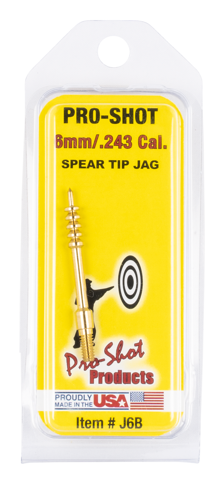 Pro-Shot J6B Jag  6mm Rifle #8-32 Thread Spear Tip Brass