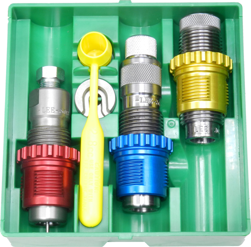 Lee Pacesetter Breech Lock 3-Die Set -  .22/.250 cal