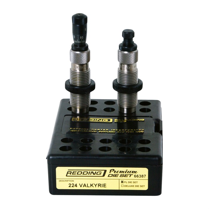 Redding Premium Series Full Length 2-Die Set .224 Valkyrie