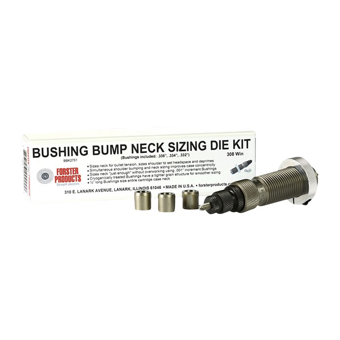 22 NOSLER BUSHING BUMP NECK DIE KIT