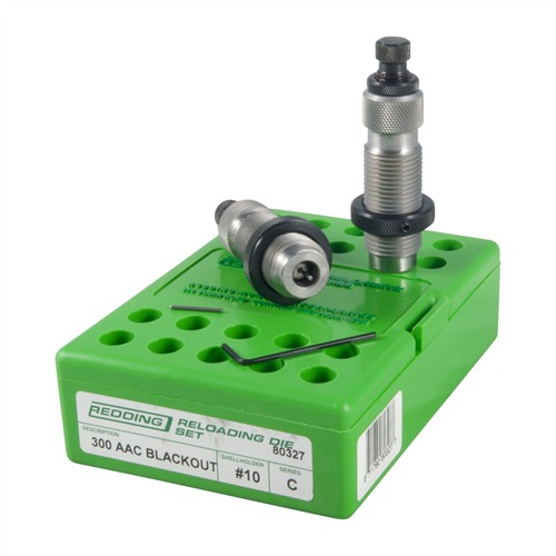 Redding Series C Full Length Die Set for Bottleneck Cases .300 Black Out