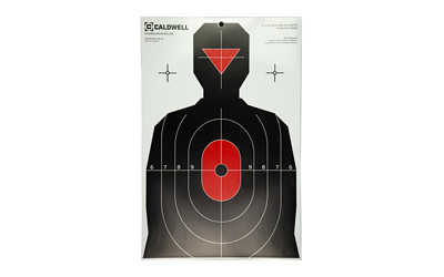 Caldwell Silhouette Dual Zone Target 8pk