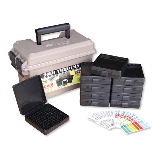 Mtm Ammo Can 9mm 1000rd 