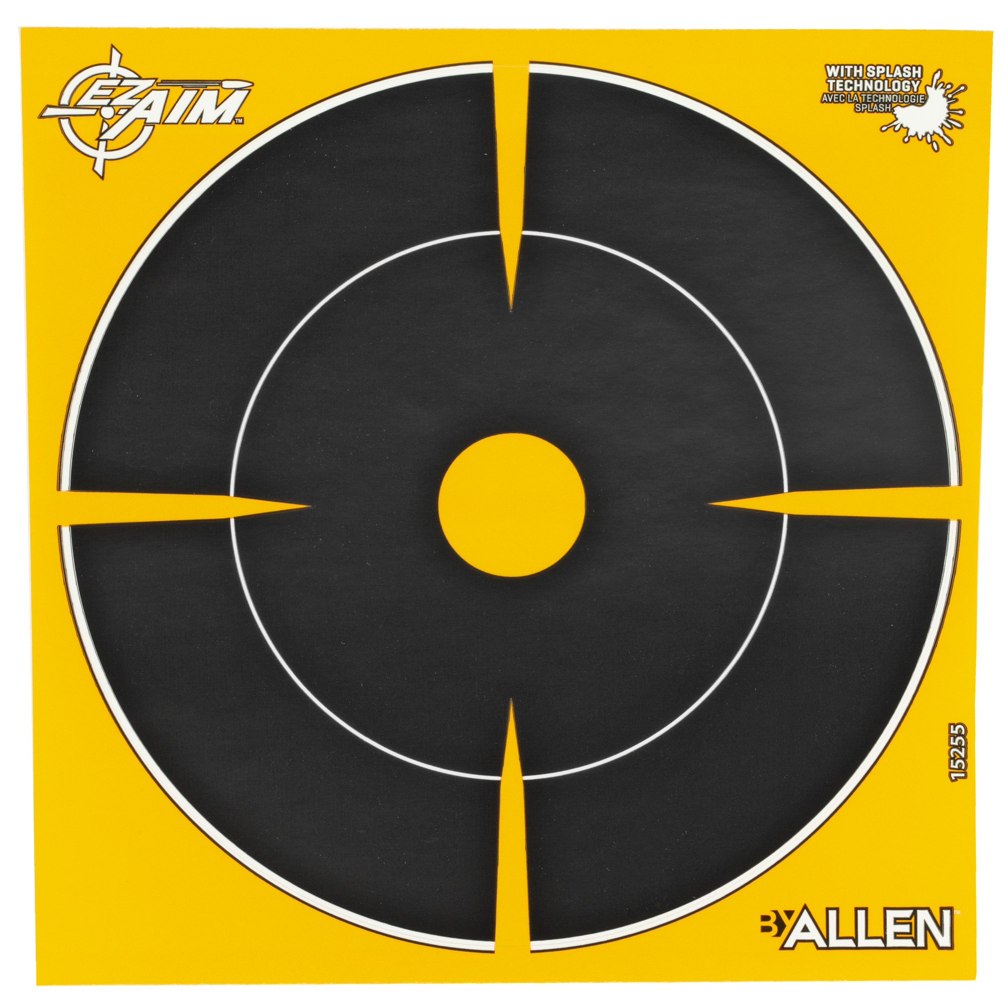 Allen Ez Aim Adhesive Splash 6 Bullseye 12pk