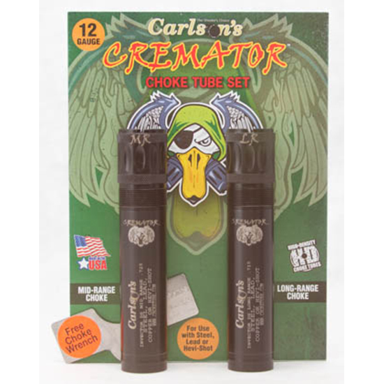 Carlson Cremator Choke Tube 12ga Non Ported Bro Inv Ds
