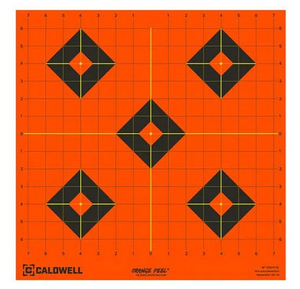 Caldwell Target Op 12 Sight-in 5 Sheets