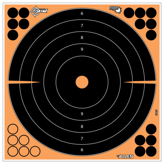 Allen Ez Aim Adhesive Splash 12 Bullseye 5pk