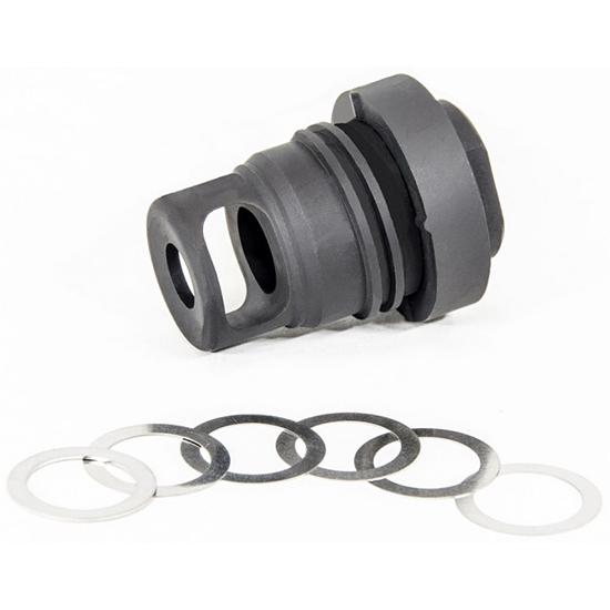 Yankee Hill Machine Yhm Mini Qd Muzzle Brake 1/2-28 Compatible with Phantom Suppressors