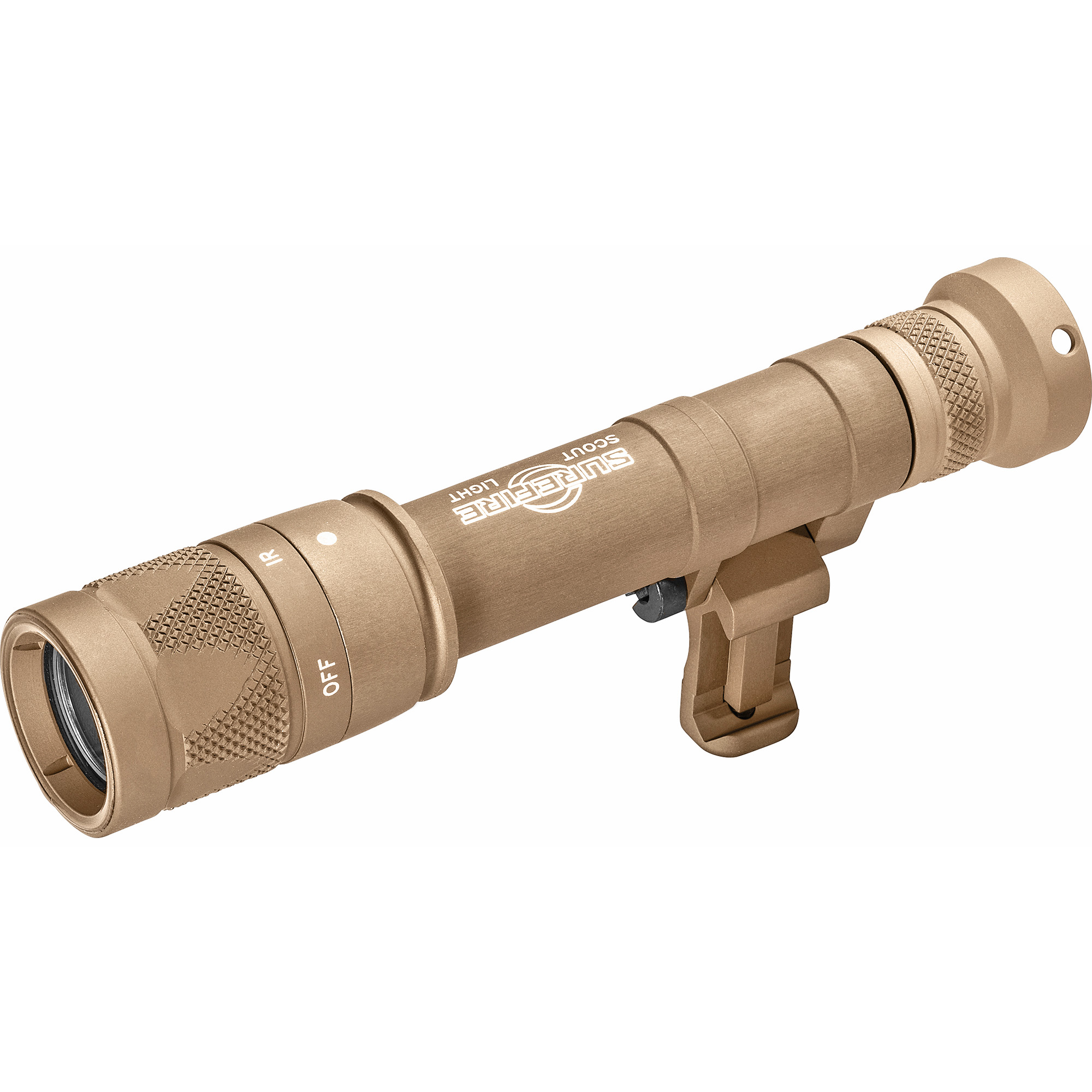 Surefire M640v Scout Pro Vampire Tan LED Flashlight 350 Lumens IR 120mW Z68 Tailcap