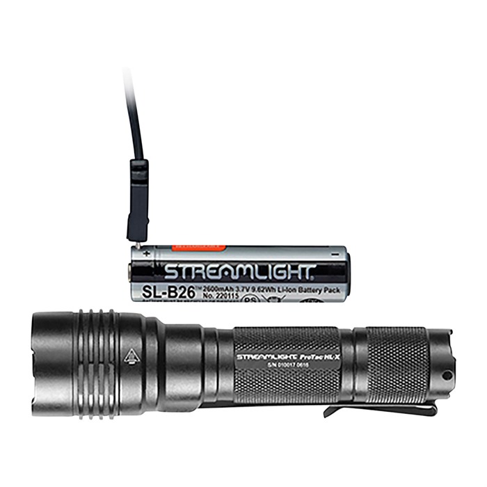 Streamlight ProTac HL-X USB 1000 Lumen Tactical Handheld Flashlight Rechargeable SL-B26 CR123A