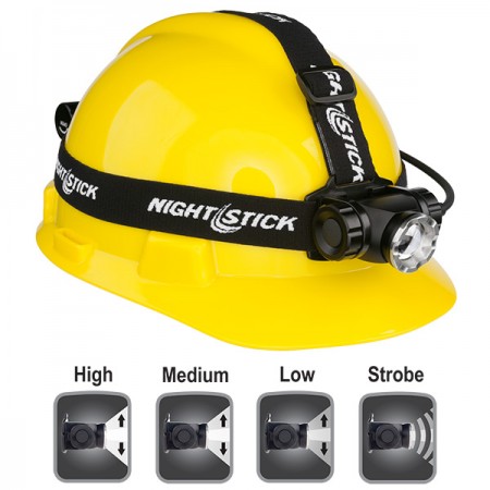 NightStick Adjustable Beam Headlamp Usb Rechargeable 1000 Lumen