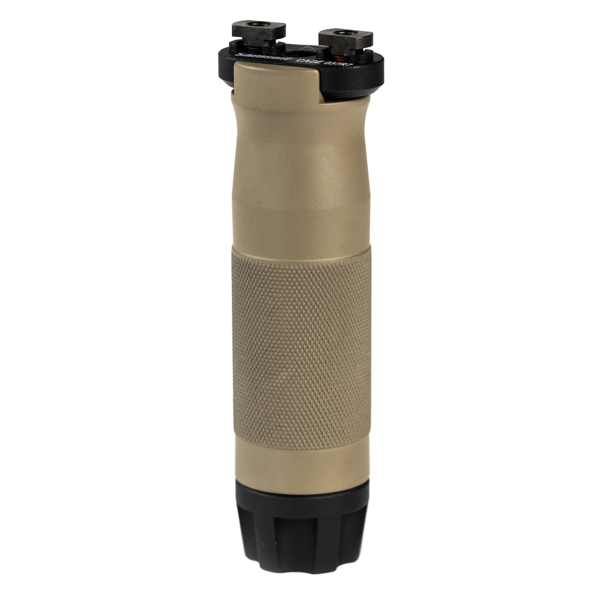 Samson MLOK Vertical Grip LNG STD FDE 4.20 inch Fits MLOK