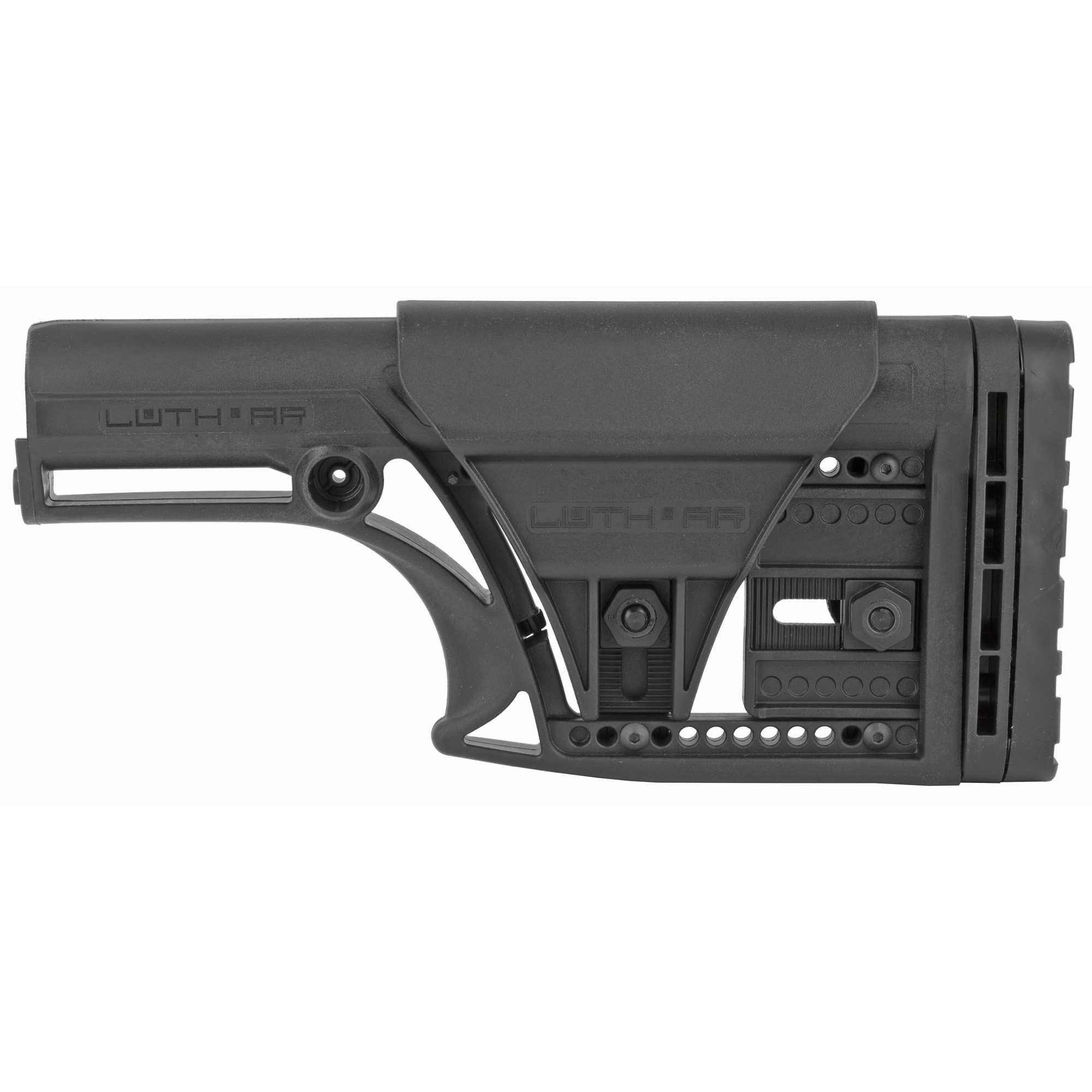Luth-Ar Mba-1 3 Axis Butt Plate Ar15 Ar10 Rifle Stock Adjustable LoP Cheek