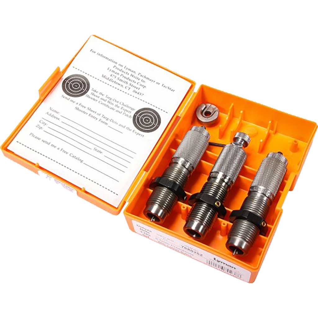 Lyman Deluxe Rifle 3-Die Set 6.5x55