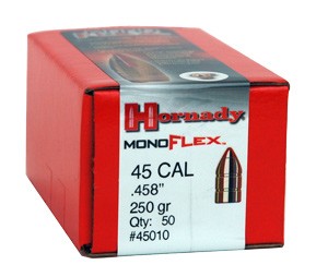 Hornady 45 Cal .458 250 gr MonoFlex Bullets