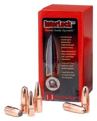 Hornady InterLock 8mm .323 150 gr Soft Point Bullets 100 Box