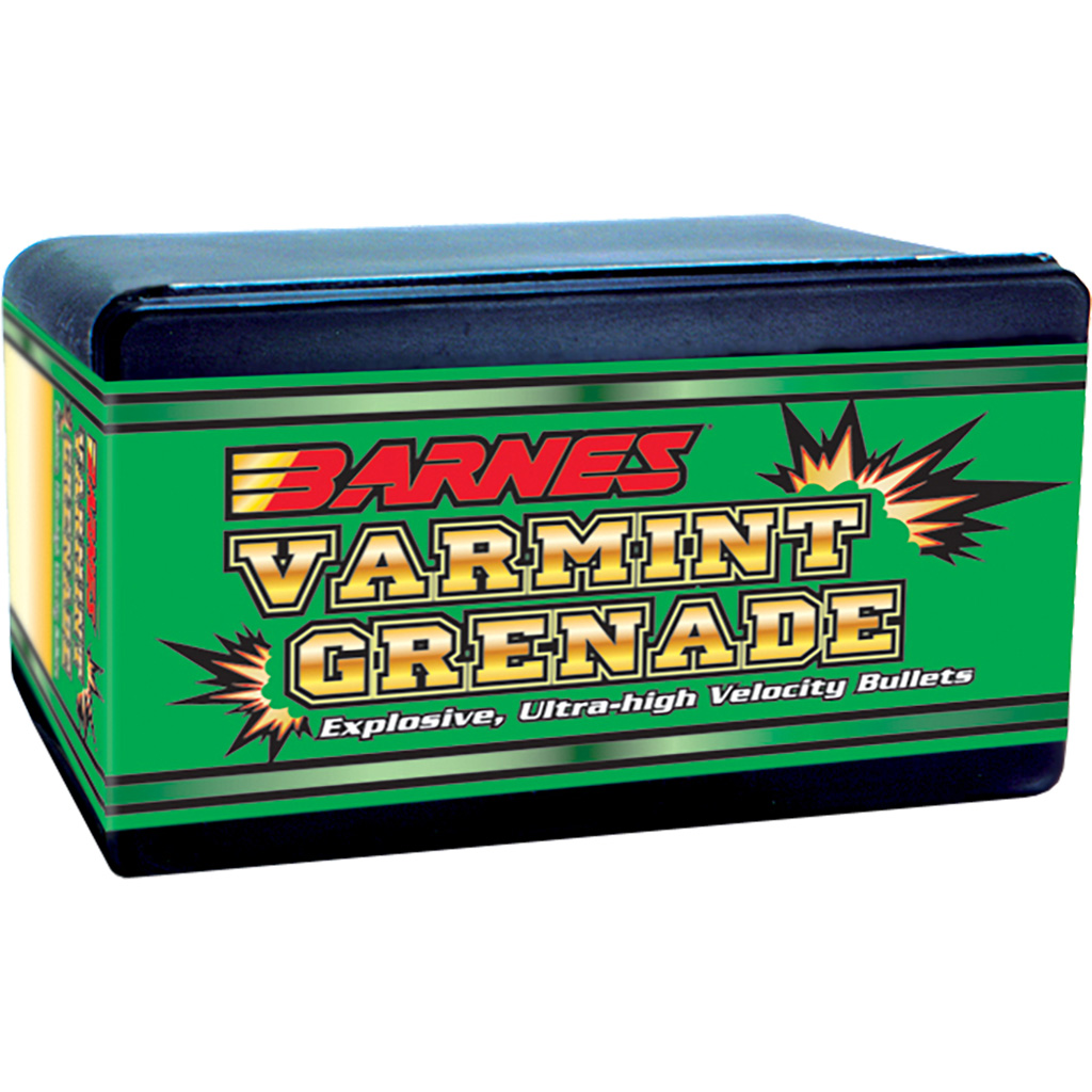 Barnes Varmint Grenade Rifle Bullets .22 cal (Hornet) .224" 30 gr VGFB 100/ct