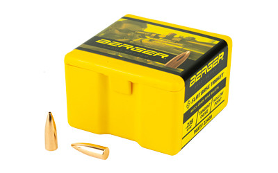 Berger Match Grade Target Bullets .22 cal .224" 52 gr FB TARGET 100/box