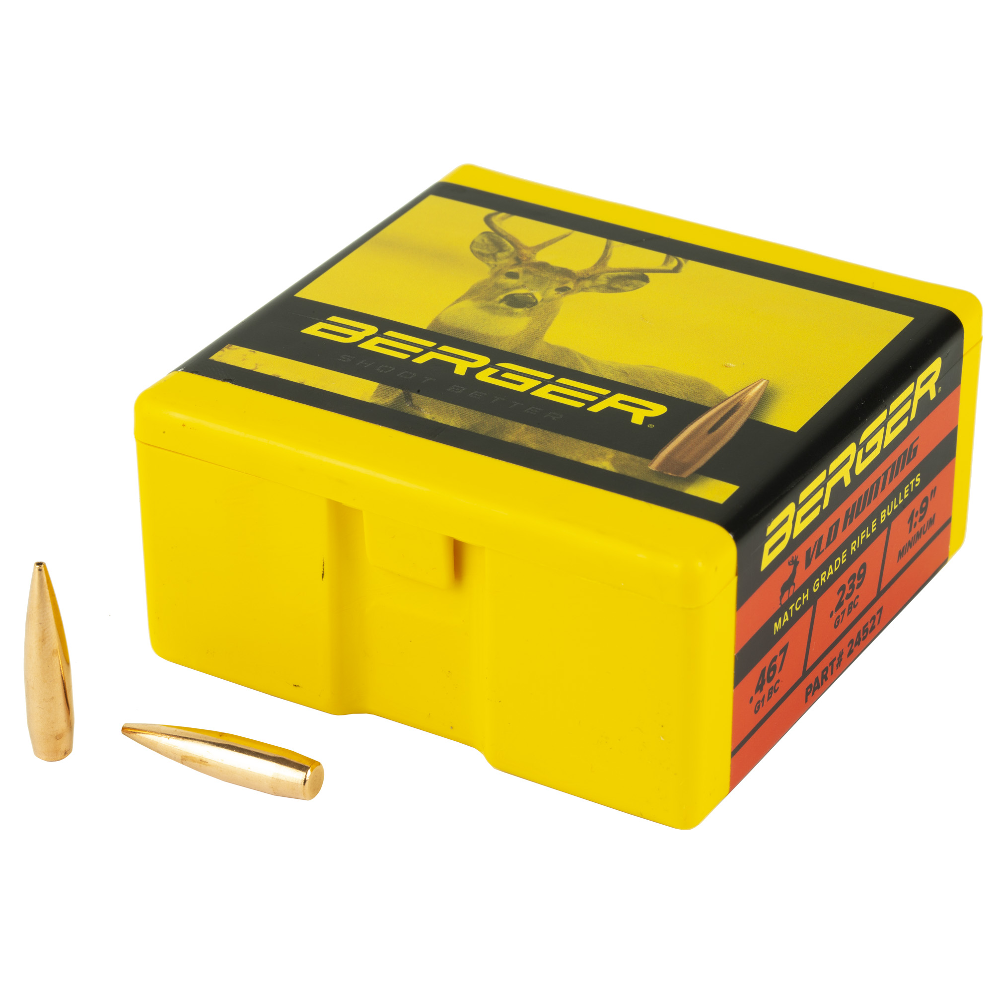 Berger Match Grade Hunting Bullets 6mm .243" 95 gr VLD HUNTER 100/box