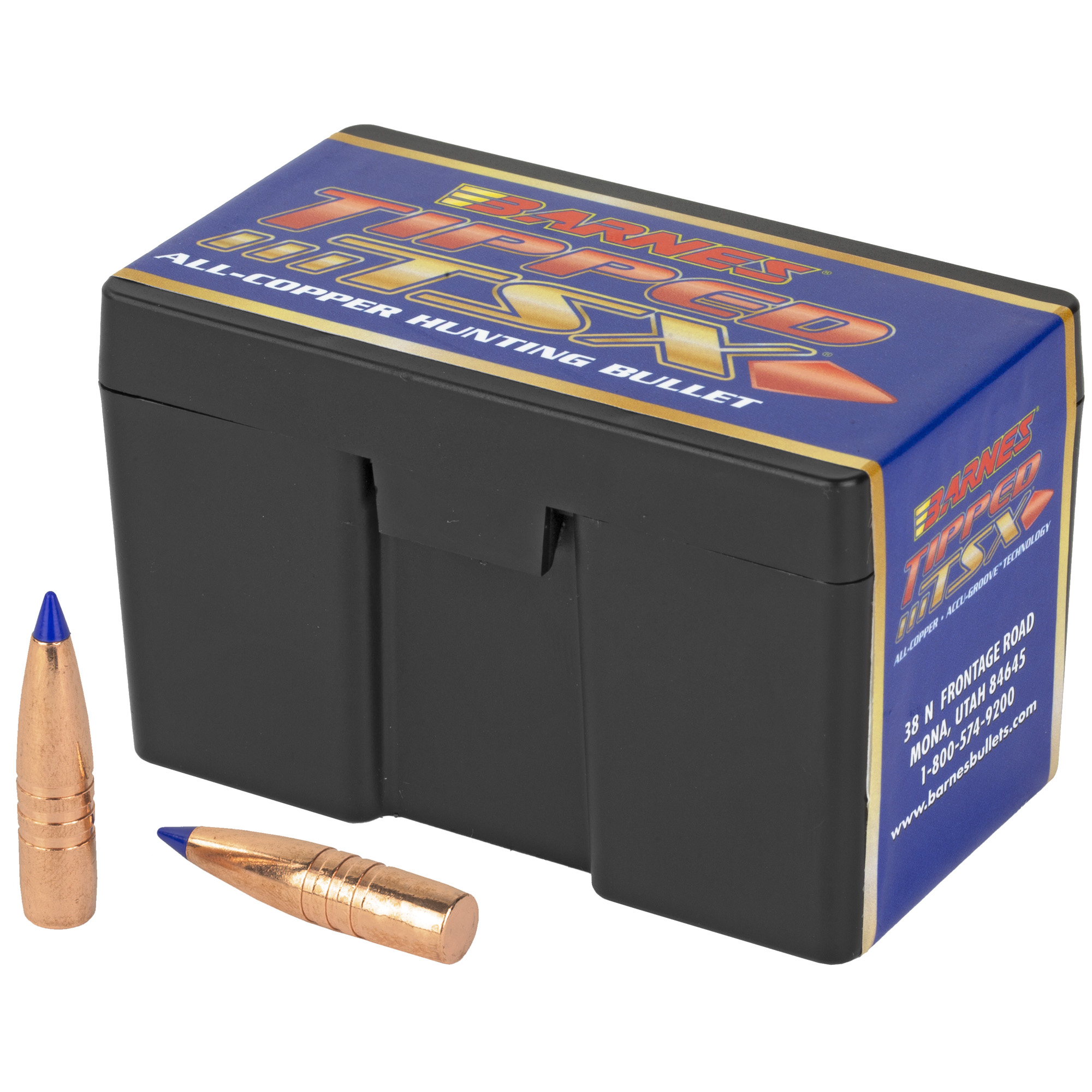 Barnes Tipped TSX (TTSX) Bullets .30 cal .308" 168 gr TTSXBT 50/ct