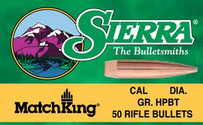 Sierra MatchKing Rifle Bullets 7mm / .284 cal .284" 183 gr HPBT MATCH 100/ct