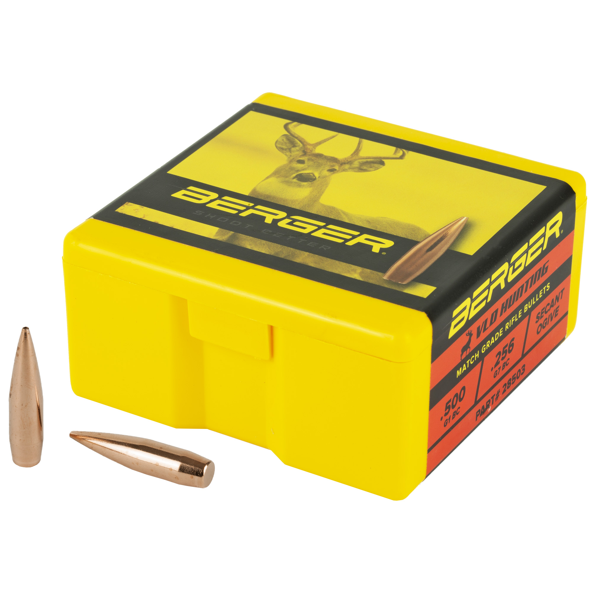Berger Match Grade Hunting Bullets 7mm .284" 140 gr VLD HUNTER 100/box