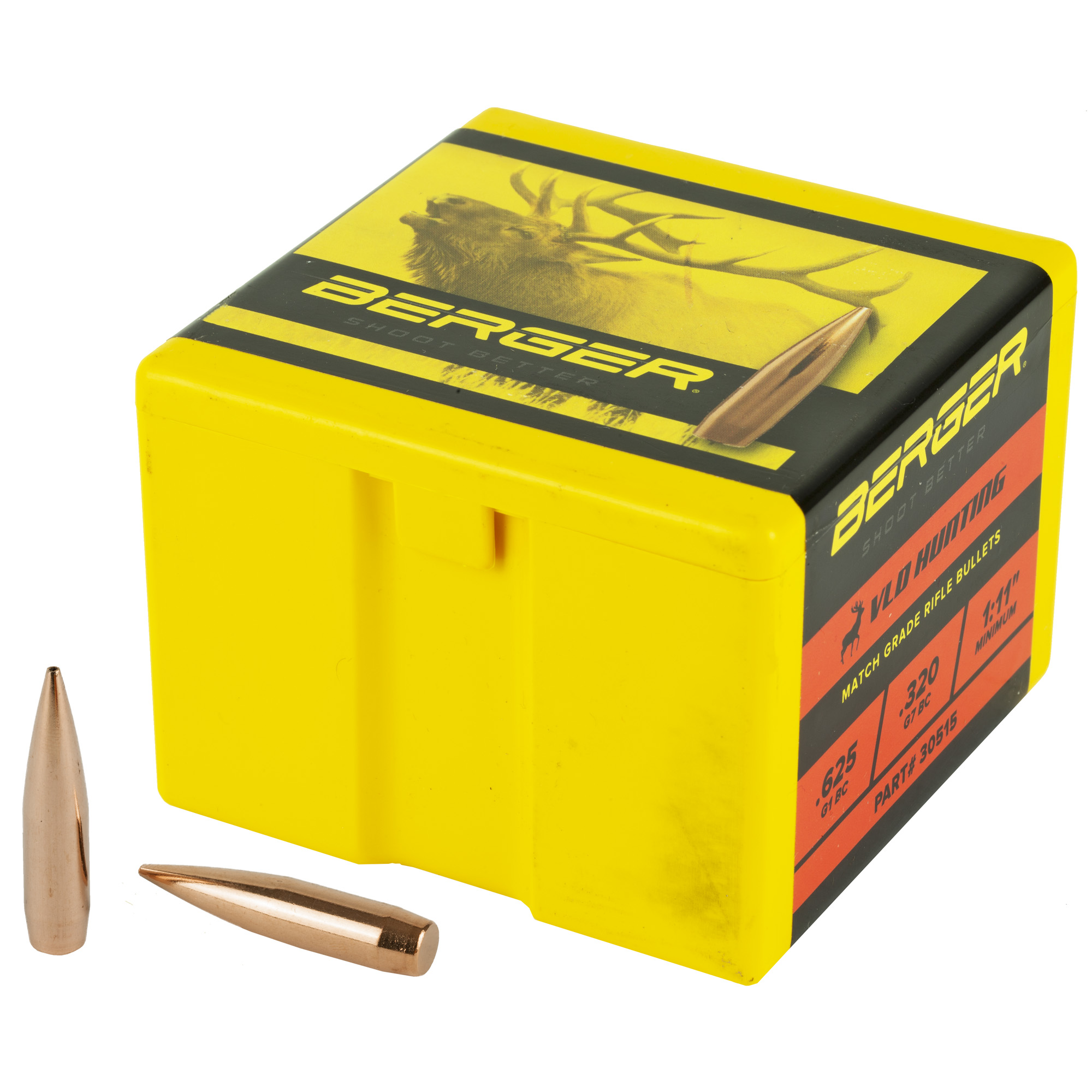 Berger Match Grade Hunting Bullets .30 cal .308" 210 gr VLD HUNTER 100/box