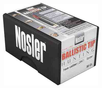 Nosler Ballistic Tip Hunting Bullets 7mm .284" 120 gr SBT-BTIP 50/ct