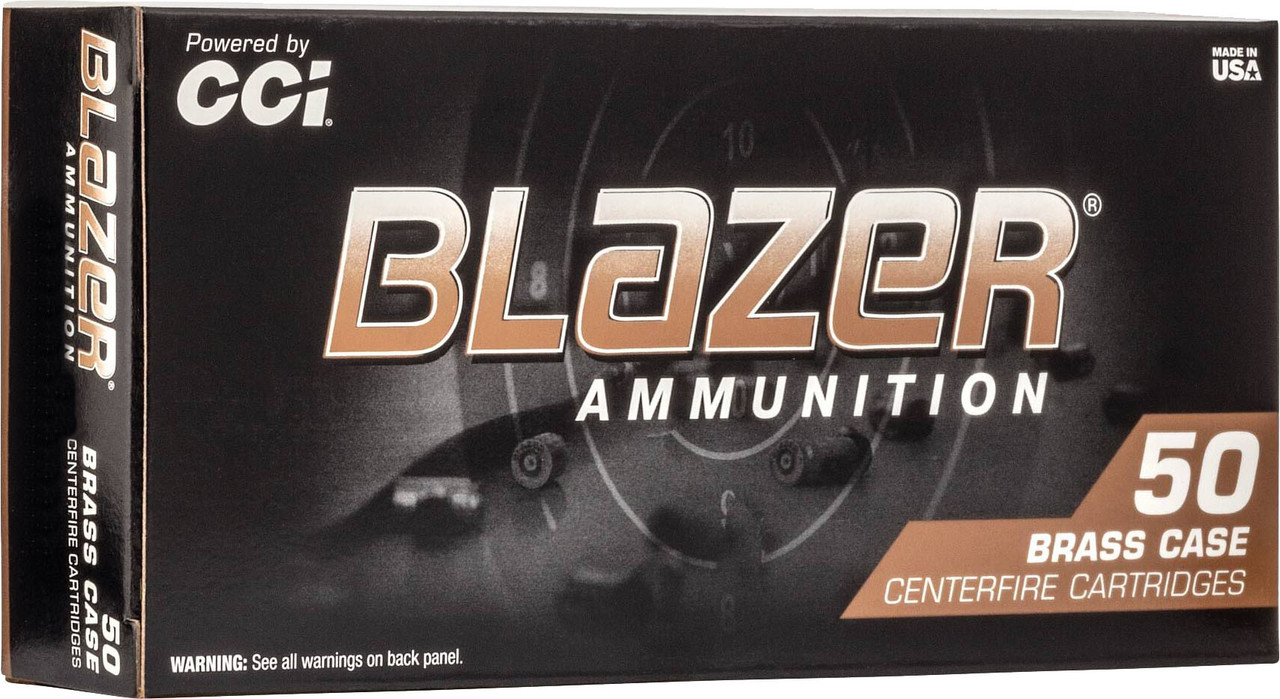 CCI Blazer Brass HP Pistol Ammo 45 Auto 230 gr. JHP 50 rd.