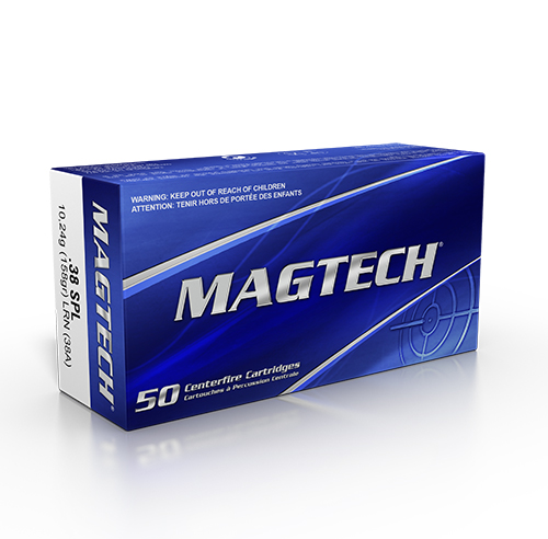 Magtech, Lead Round Nose, .38 Special, 158 Grain, 50 Rounds
