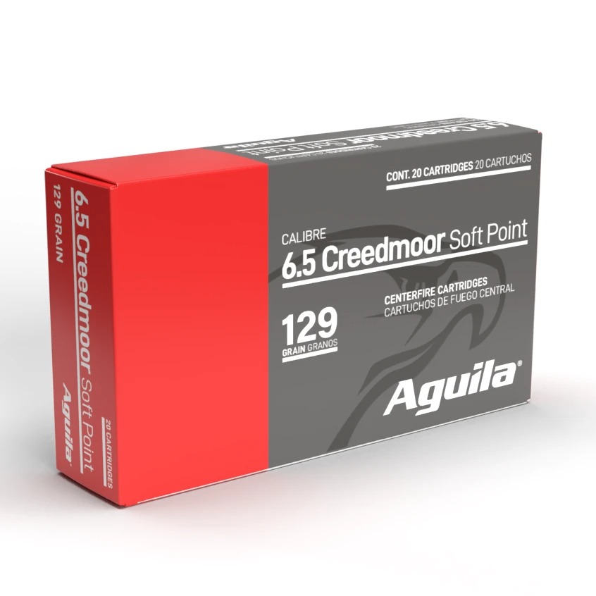 Aguila 6.5 Creedmoor Soft Point 129 Grain 200 Rounds