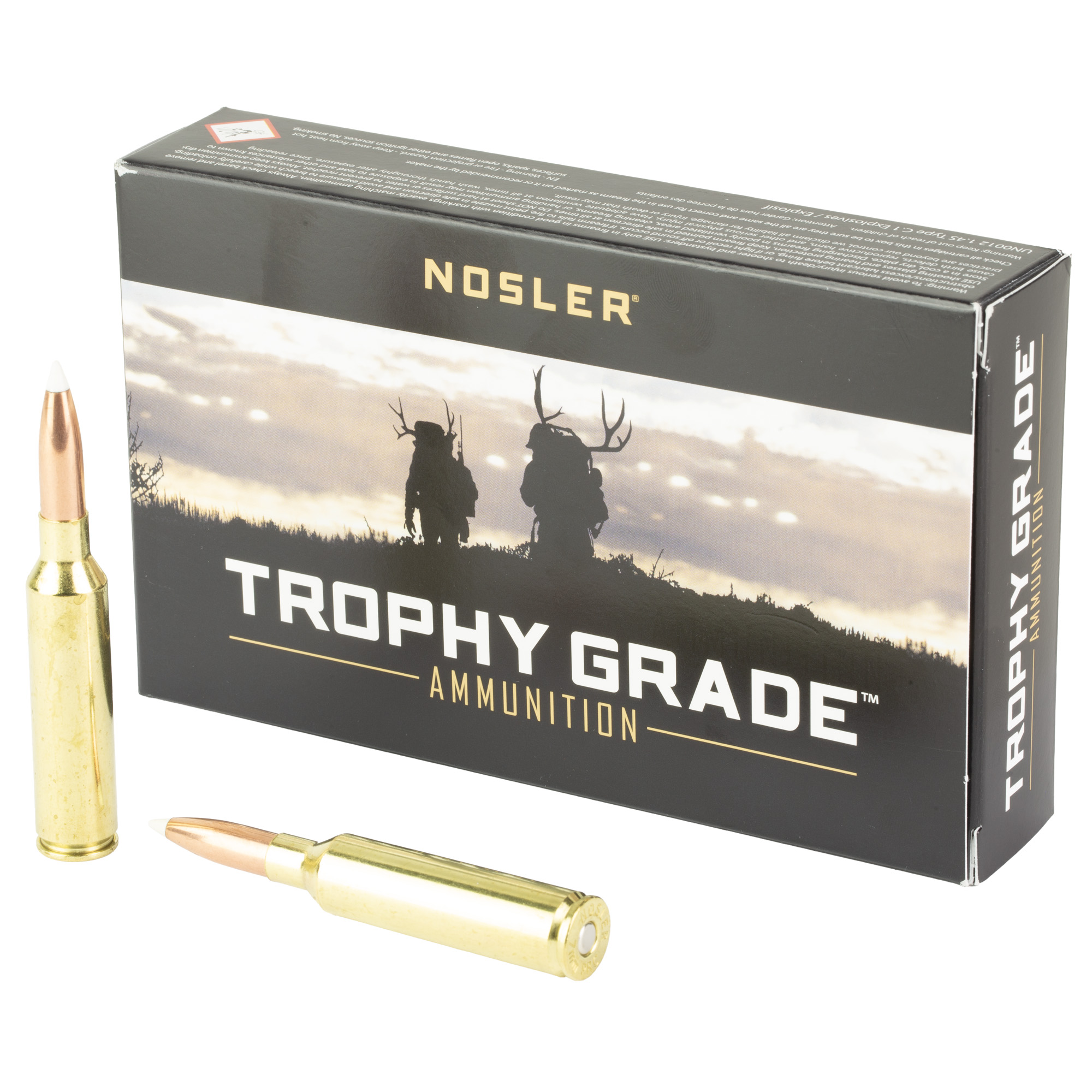 Nosler Trophy Grade 7mm PRC AccuBond 160 Grain 20 Rounds