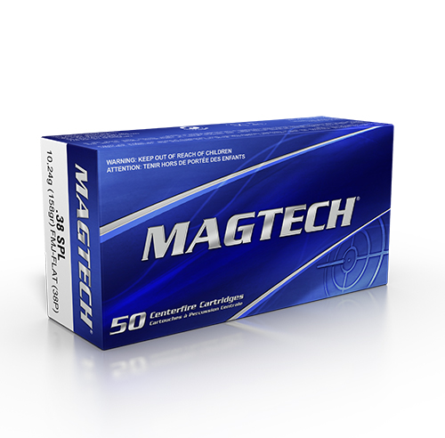 Magtech FMJ Flat .38 Special Full Metal Jacket Flat 158 Grain 1000 Rounds