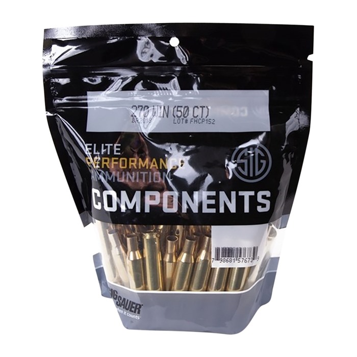 COMPONENT BRASS, 270 WIN (50 CT)