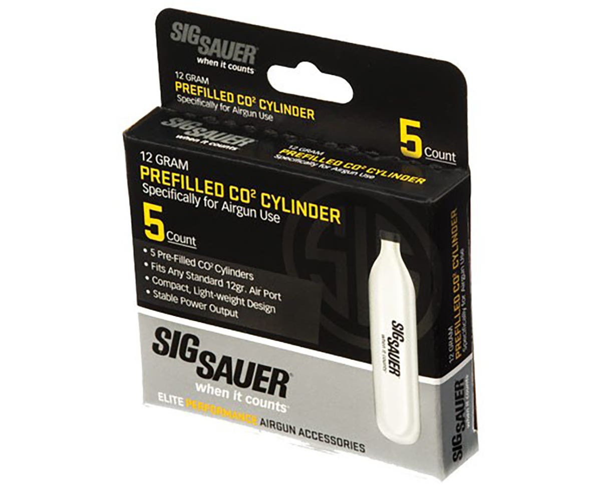 Sig Sauer CO2 Cylinder 12gr. 5 pk.