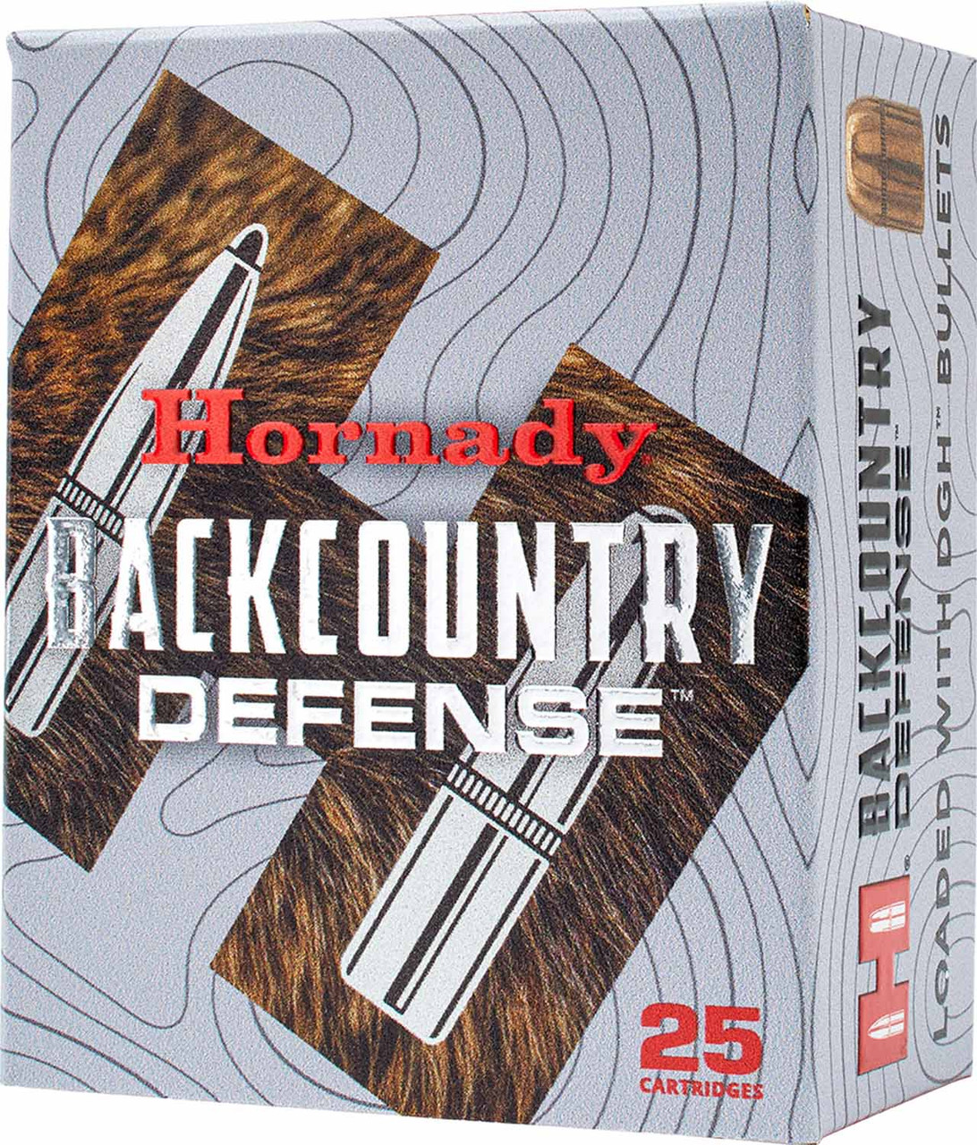 Hornady Back Country Defense 9mm Luger Dgh Jacketed Point 138 Grain 25 Rounds