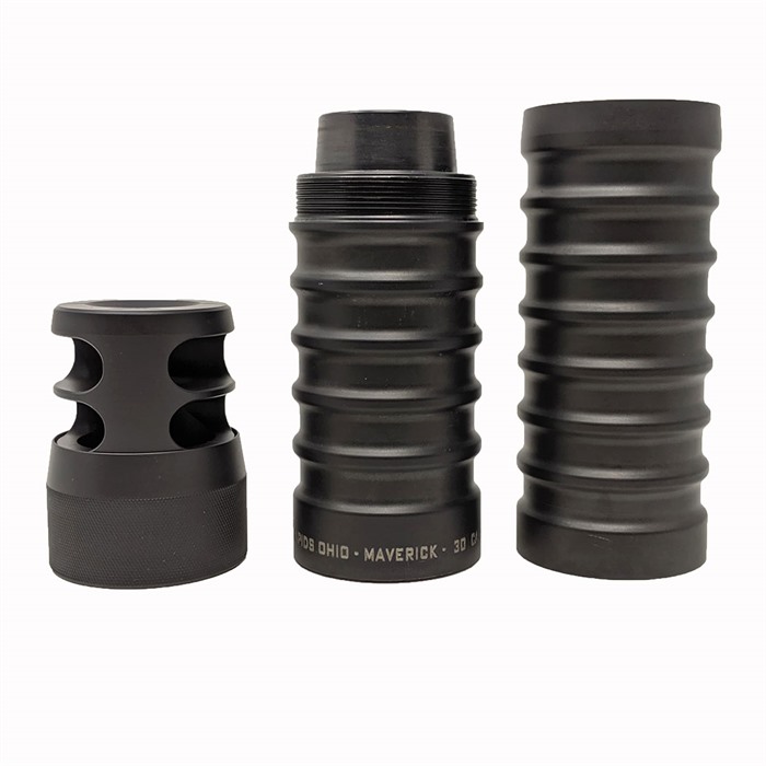 9.2'' 6.5MM MAVERICK SUPPRESSOR, HELLFIRE MOUNT