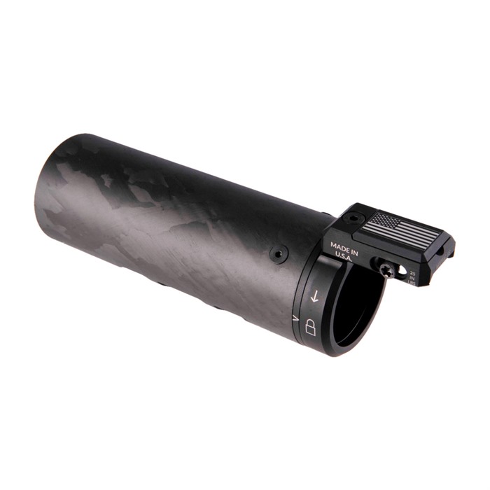 Modtac Suppressor Shield with U-RAC 6.5x2 Carbon Fiber Hardware for Rifles