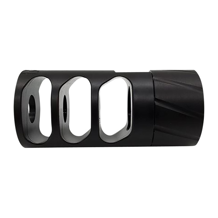 Meraki Machine M1 3 Port Muzzle Brake Caliber 308 Thread 1 2 28 Stainless